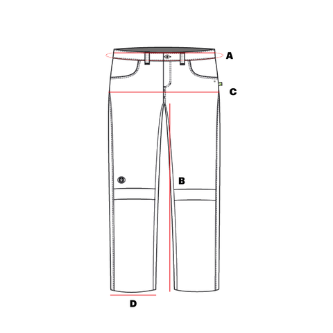 Size Chart: Womens Trousers - Workfit & Trades – Cactus Outdoor