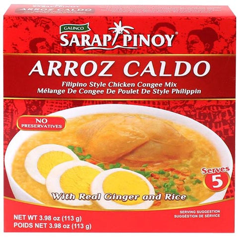 Galinco -Sarap Pinoy - Arroz Caldo - Filipino Style Chicken Congee Mix –  Sukli - Filipino Grocery Online USA