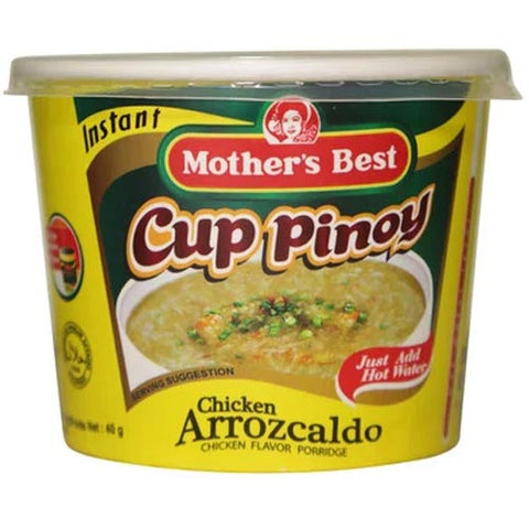 Mother's Best Cup Pinoy - Chocolate Champorado - 40g – Sukli - Filipino  Grocery Online USA