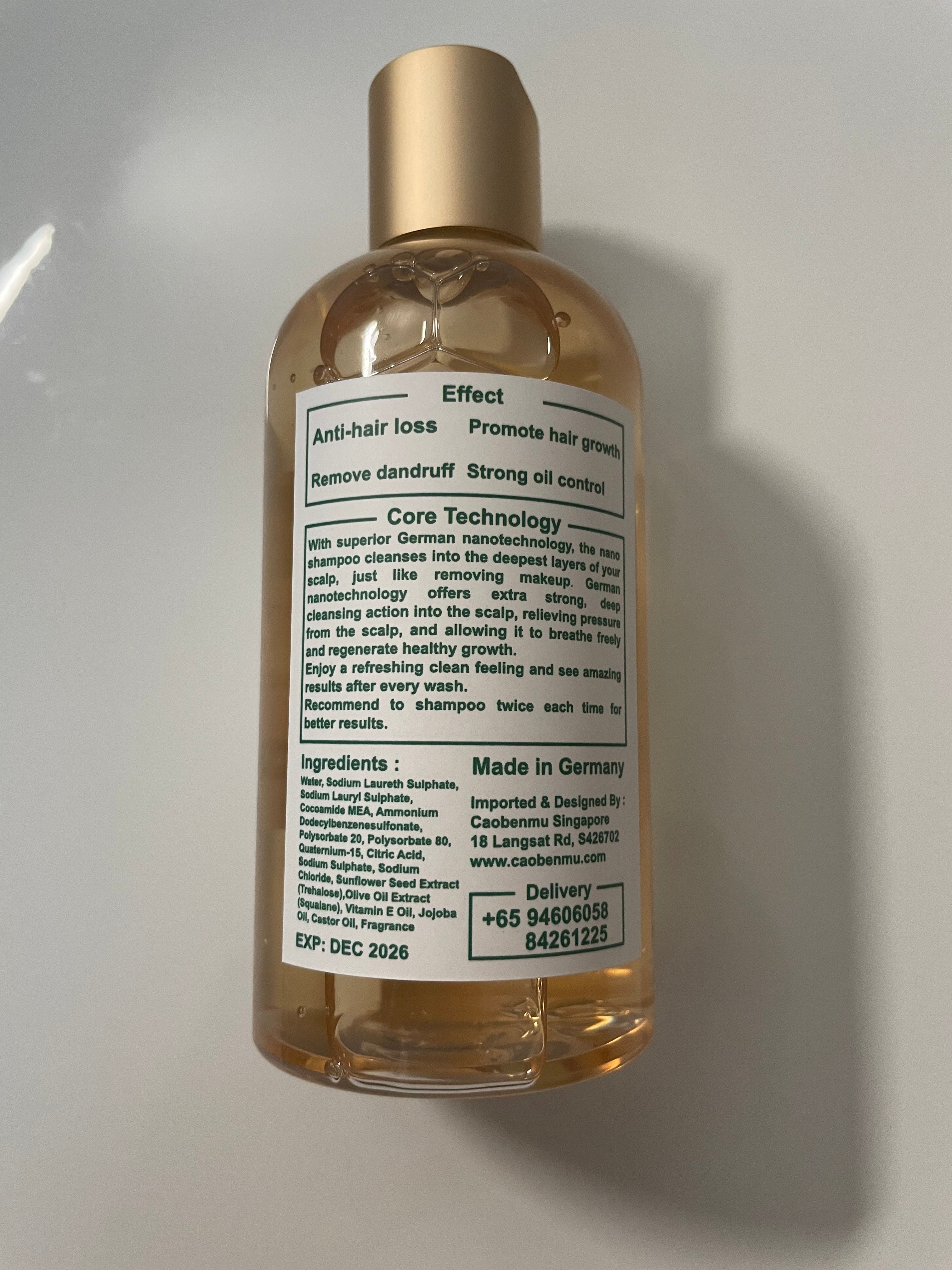 Nano Hair Growth Shampoo – HerbalBath SG