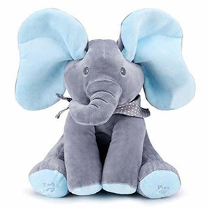 blue elephant plush