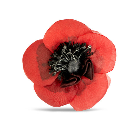 Lest We Forget Iron On Poppies For Kits - Pack of 15