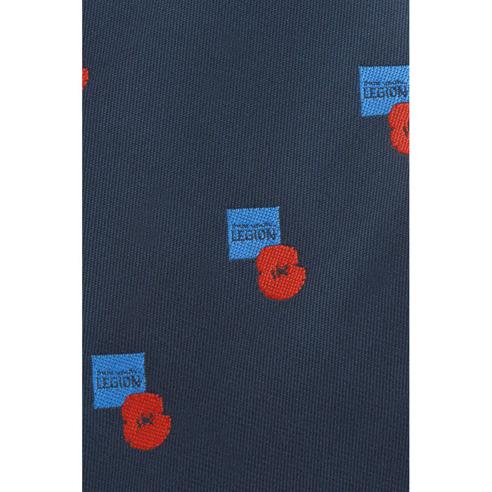 MEMBERS Multi Motif RBL Logo Tie | Poppy Shop UK