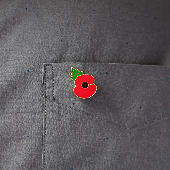 Poppy Lapel Pin Small Buy A Poppy Poppy Shop Uk