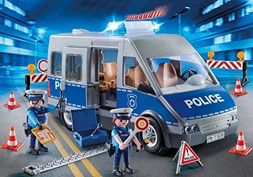 inkomen Autonoom rechtop Playmobil 9236 City Action Police Van With Flashing Lights – toy-vs