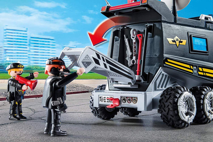 værtinde Fleksibel Lav vej Playmobil 9360 City Action Swat Truck – toy-vs