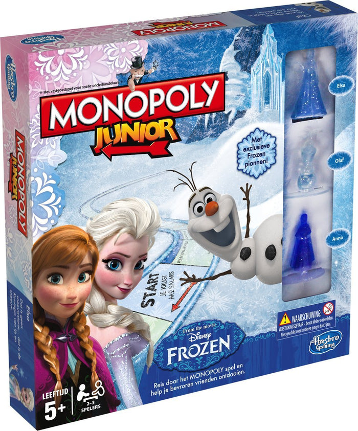 Monopoly Junior Frozen toy-vs