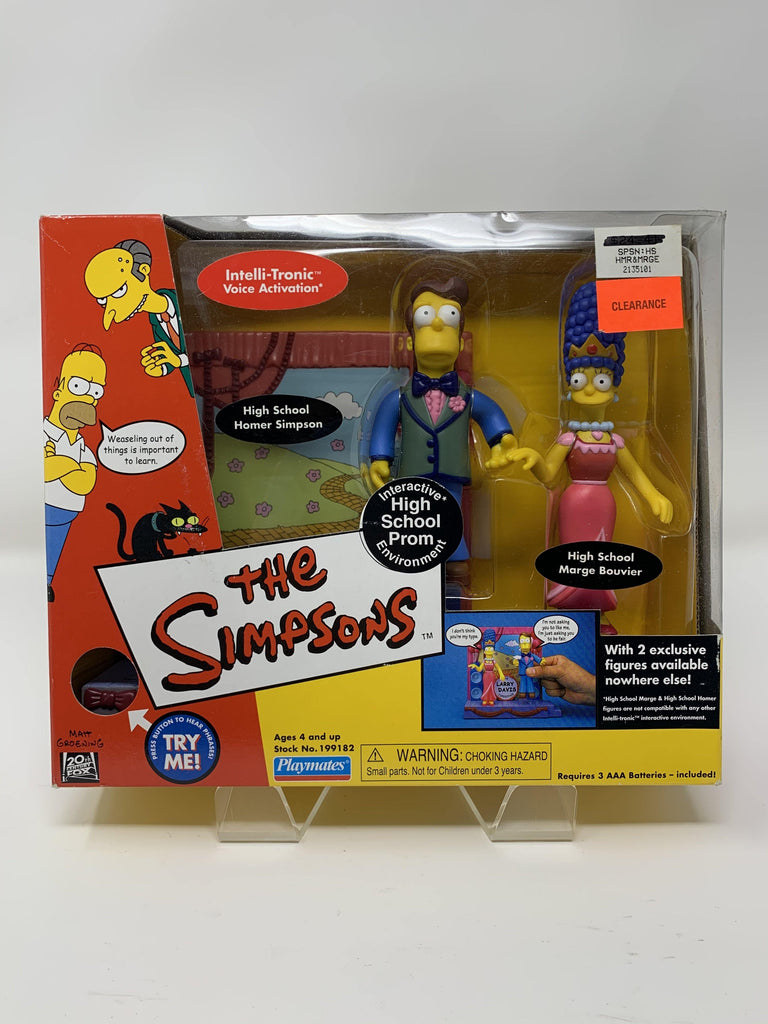 the simpsons action figures playsets