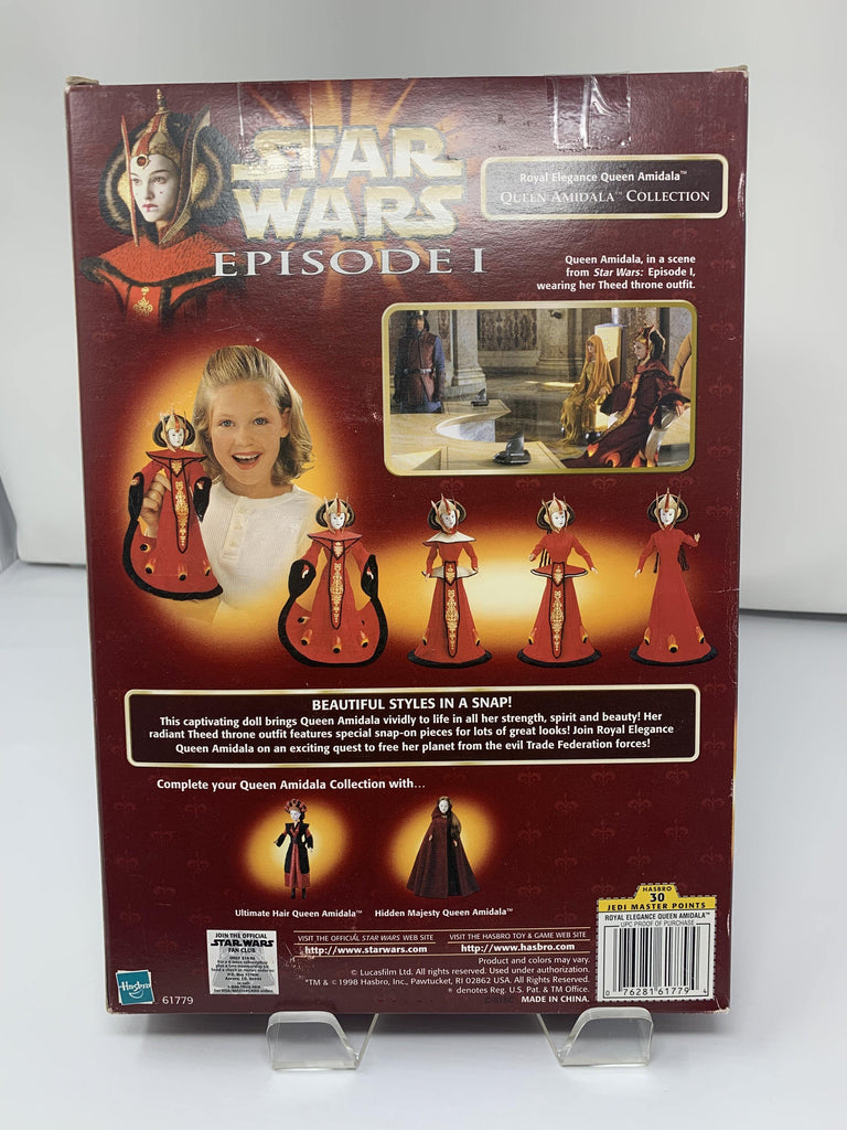 star wars episode 1 queen amidala doll 1998