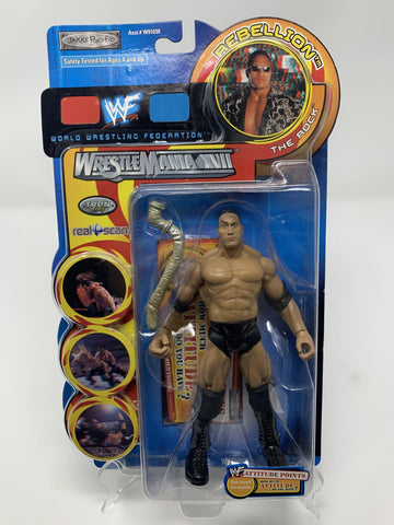 The Rock Wrestlemania 17: Rebellion WWF Action Figure (New/2000) - Schway Nostalgia Co., Action Figure - Action Figure,