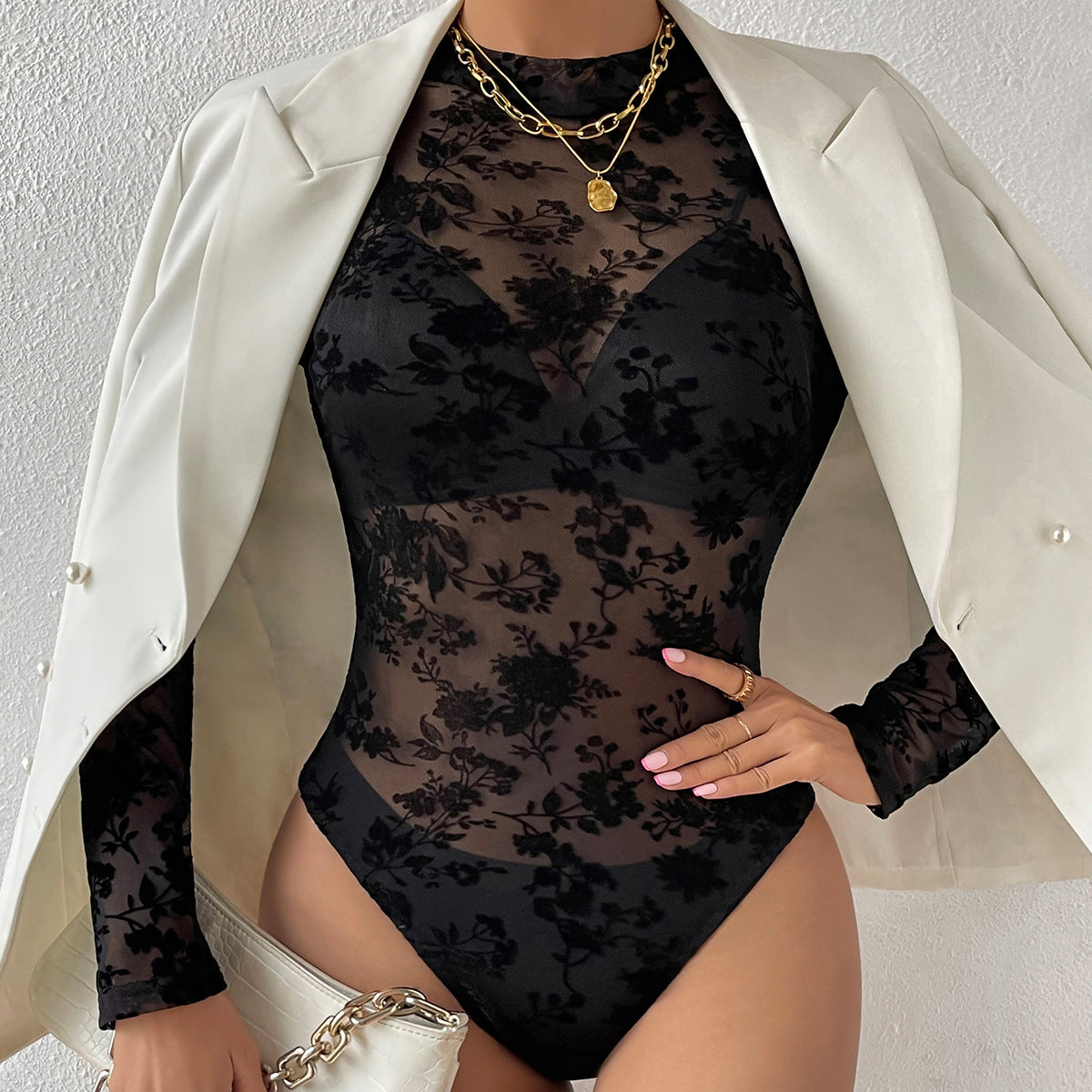 Andria Lace Bodysuit – TrenBee