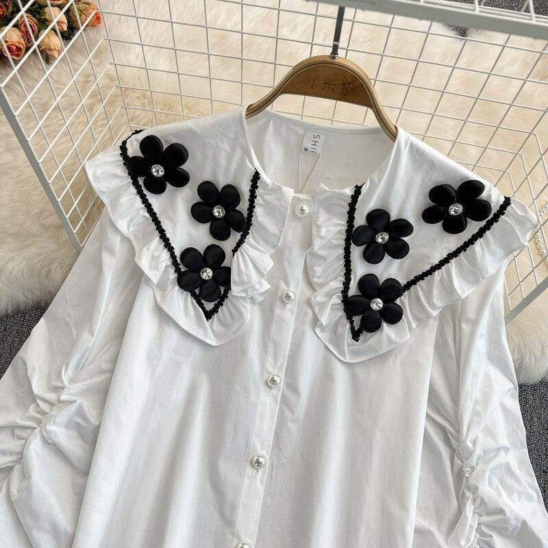 Celeste Embroidered Shirt – TrenBee