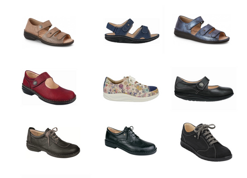 Image of 9 Finn Comfort orthopaedic footwear styles