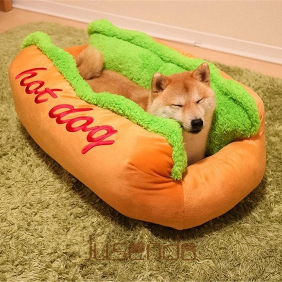 Hot Dog Bed various Size Large Dog 