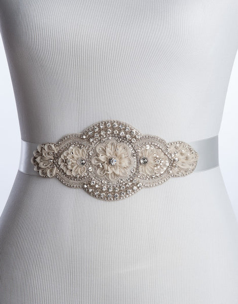 Carelle bridal sash – Nestina Accessories