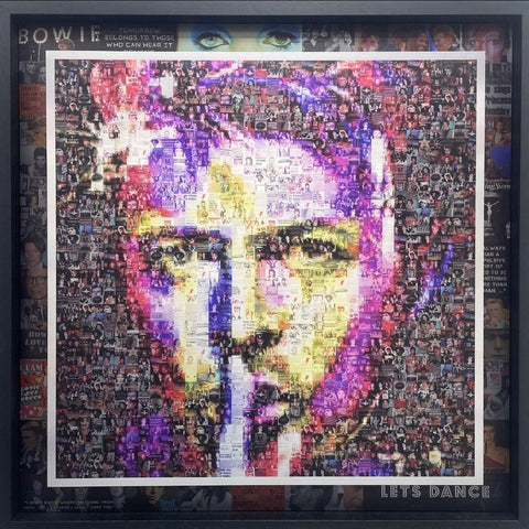 David Bowie Artwork aluminium