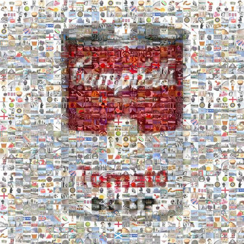 Campbell Soup Mosaic Art