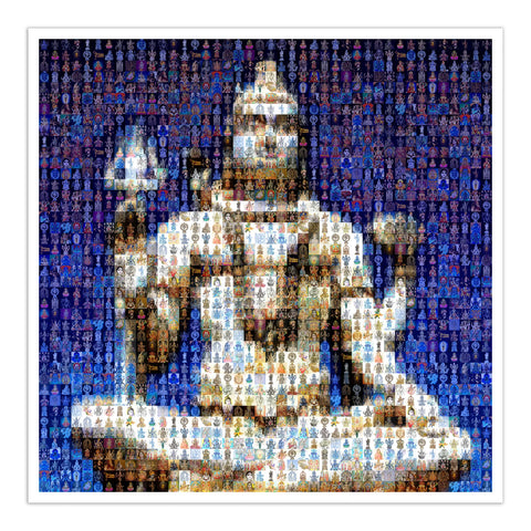 Lord Shiva Blue