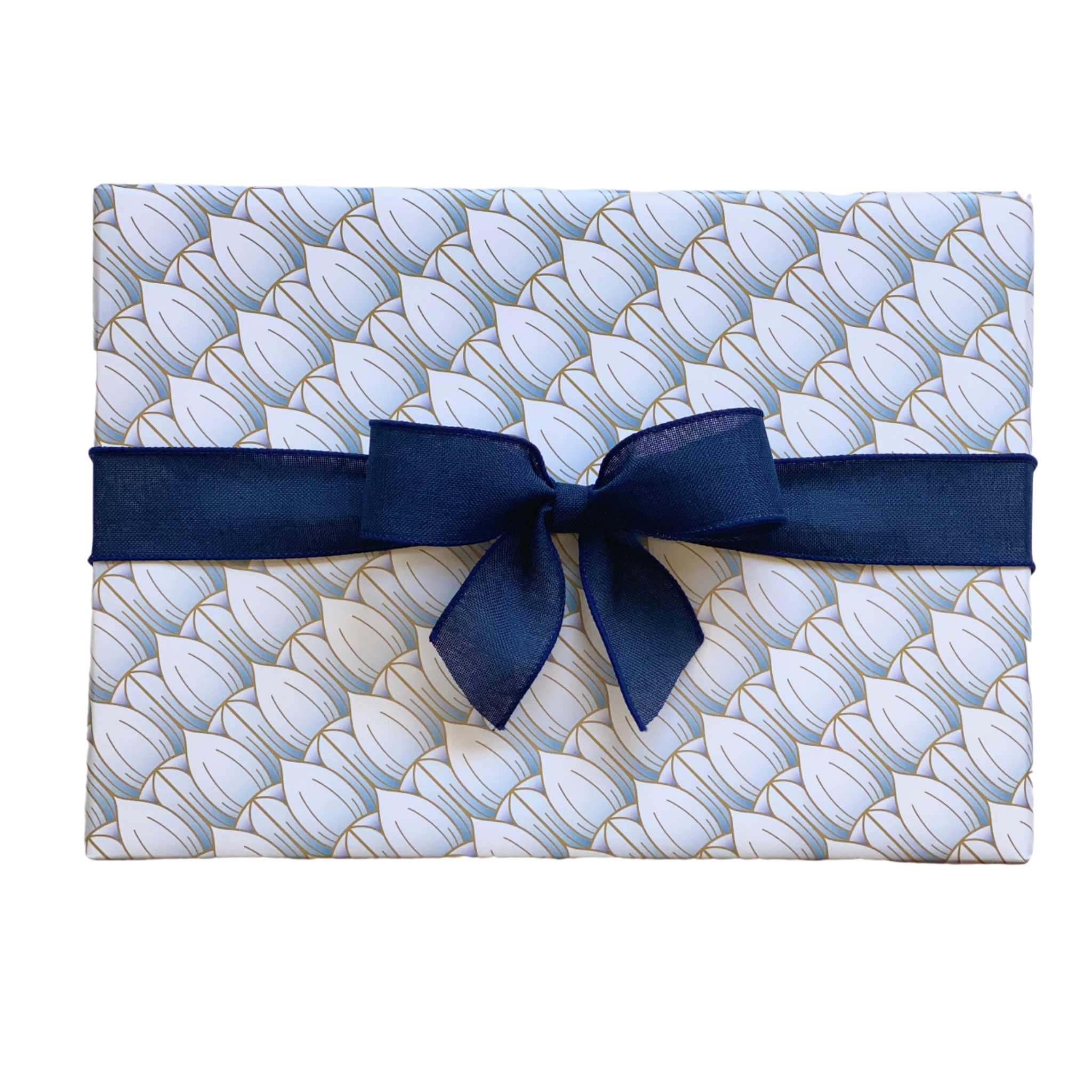 white gift wrapping paper