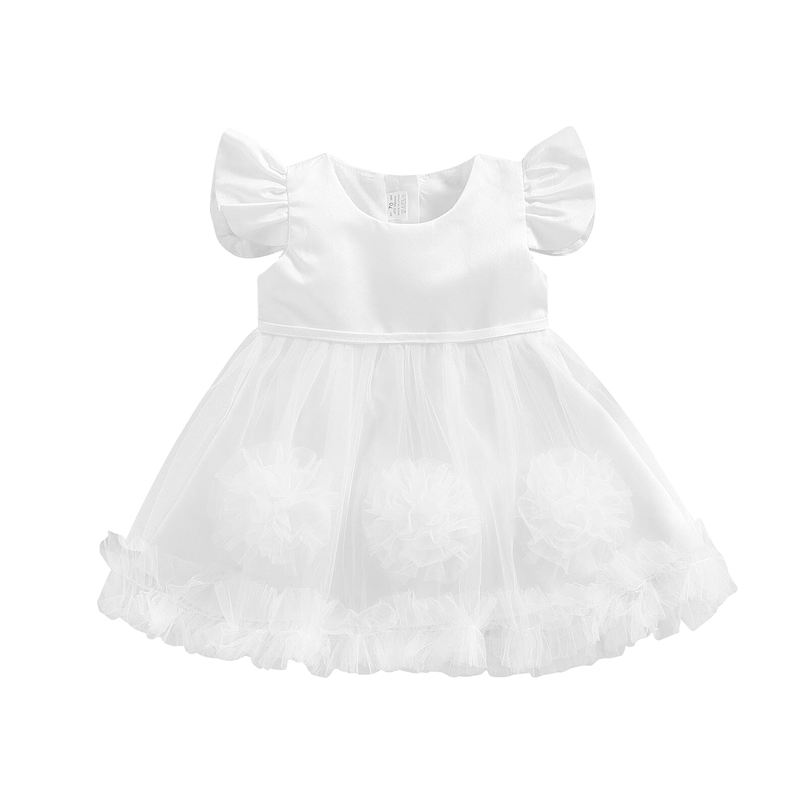 Vestido De Festa Infantil Cores Tule Loja Click Certo 5718