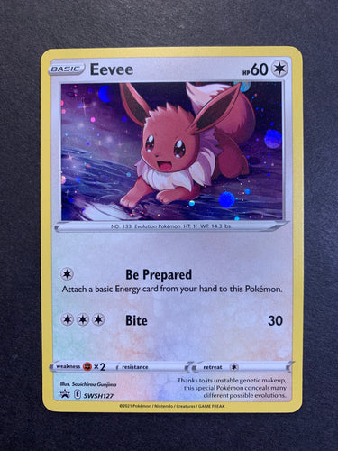 Buy the Pokemon TCG Eevee Reverse Holofoil Platinum Rising Rivals 59/111