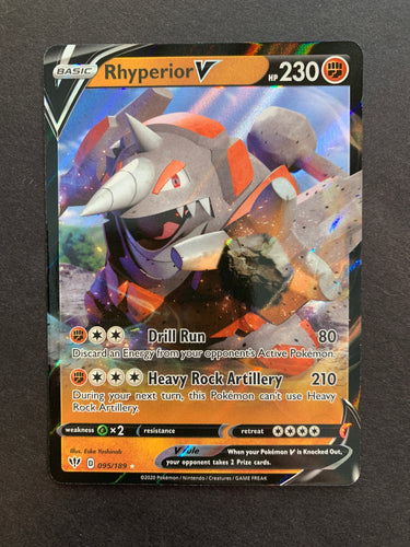 Rhyperior V - 181/189 Full Art Ultra Rare - Darkness Ablaze – JAB