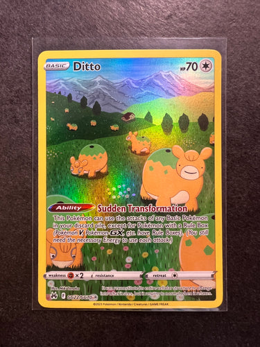 Ditto (Spinarak) Unpeeled - 006/078 - Pokemon Go - Reverse Holo