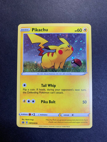 Check the actual price of your Pikachu SWSH234 Pokemon card