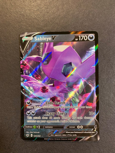 Pokemon Card - Sword & Shield 191/202 - WOBBUFFET V (Full Art) (ultra rare  holo) (Mint): : Sell TY Beanie Babies, Action Figures,  Barbies, Cards & Toys selling online