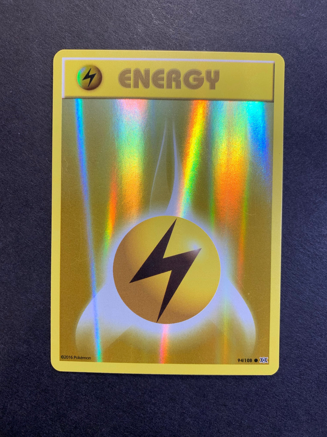 Lightning Energy - 94/108 Reverse Holo - XY Evolutions – JAB Games13