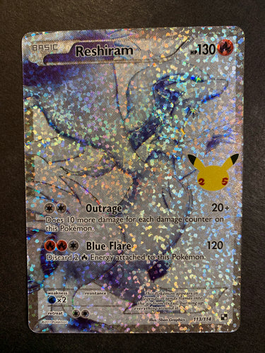 Mavin  Pokemon Ultra Rare Holo JUMBO Reshiram Zekrom Kyurem Card PROMO  1000 Damage