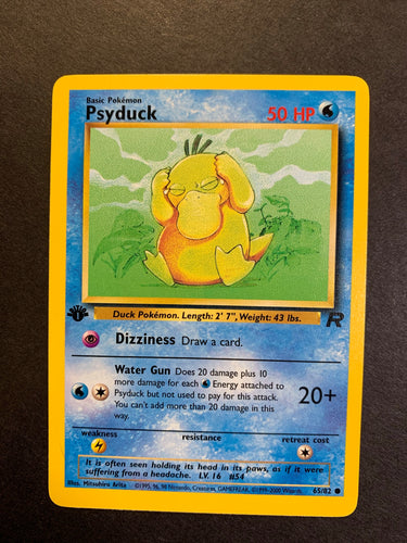 Squirtle 1st Edition - 68/82 Non-Holo - Team Rocket – JAB Games13