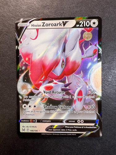 Zoroark de Hisui-V-ASTRO / Hisuian Zoroark-VSTAR (147/196)