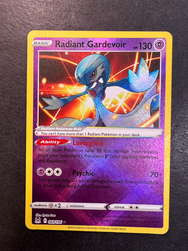 Gardevoir EX FULL ART ULTRA RARE 111/114 Pokemon XY Steam Siege