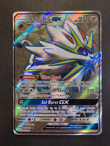  Pokemon - Solgaleo-GX - 155/149 - Secret Rare : Toys