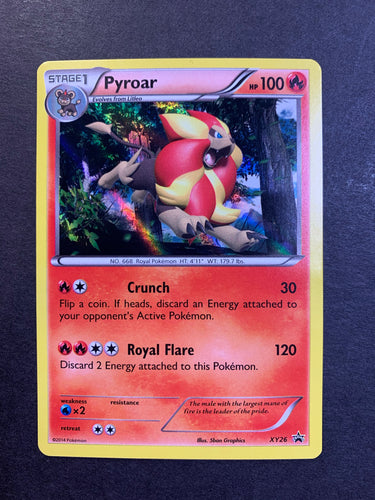 Pyroar Phantom Forces Alternate Holo Promo Exclusive Pokemon Card
