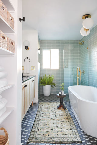 Mid Century Modern Bathroom Renovation - A Vintage Splendor Home