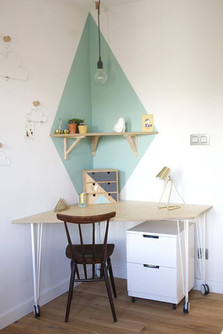 Modern Home Office: A Little Corner Can Work
