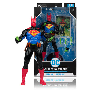 DC Multiverse Batman Superman Fusion World's Finest 7-Inch Scale Action Figure - Creative Space Comics