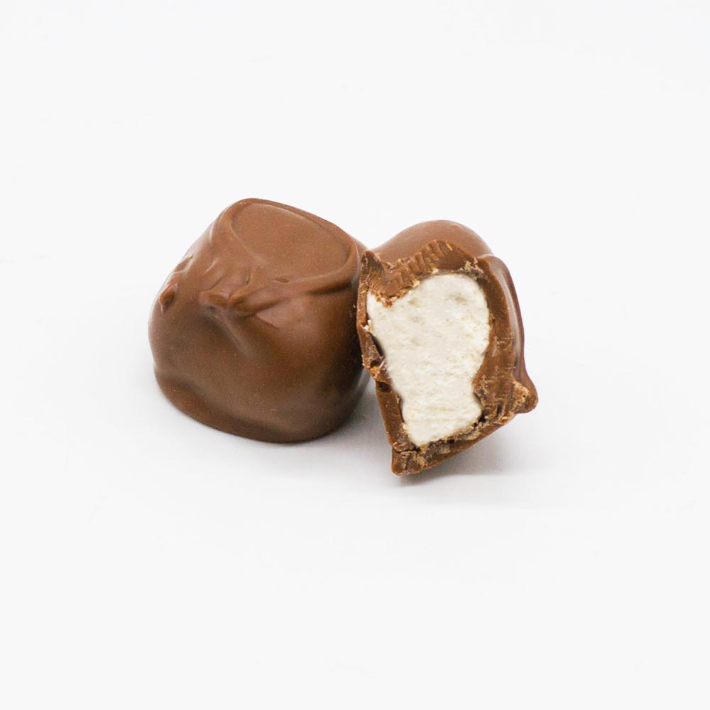 Milk Chocolate-Covered Marshmallows