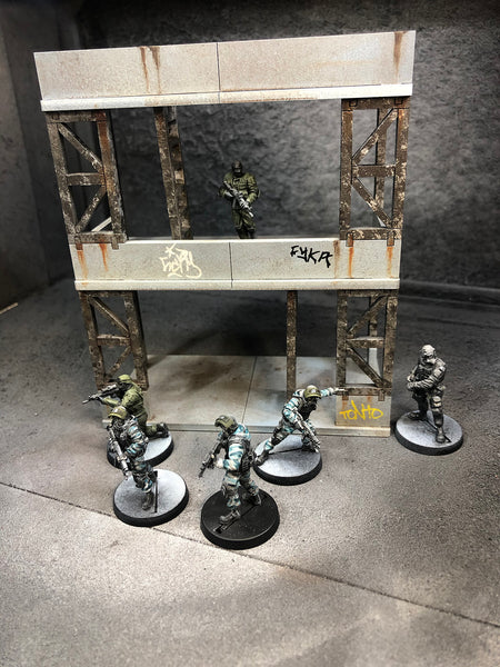 Delta One Zero miniatures game scaffolding terrain