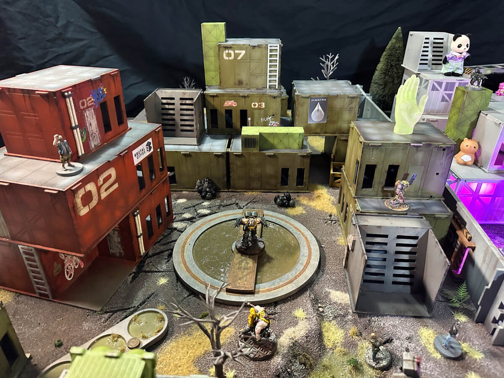 More suitable as Necromunda terrain - the trapper genesis modules allow you to make more grimey terrain.