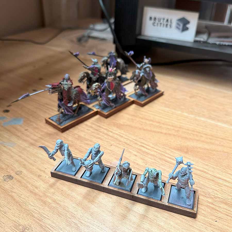 Warhammer the old world movement trays