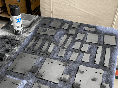 Undercoated brutal cities terrain