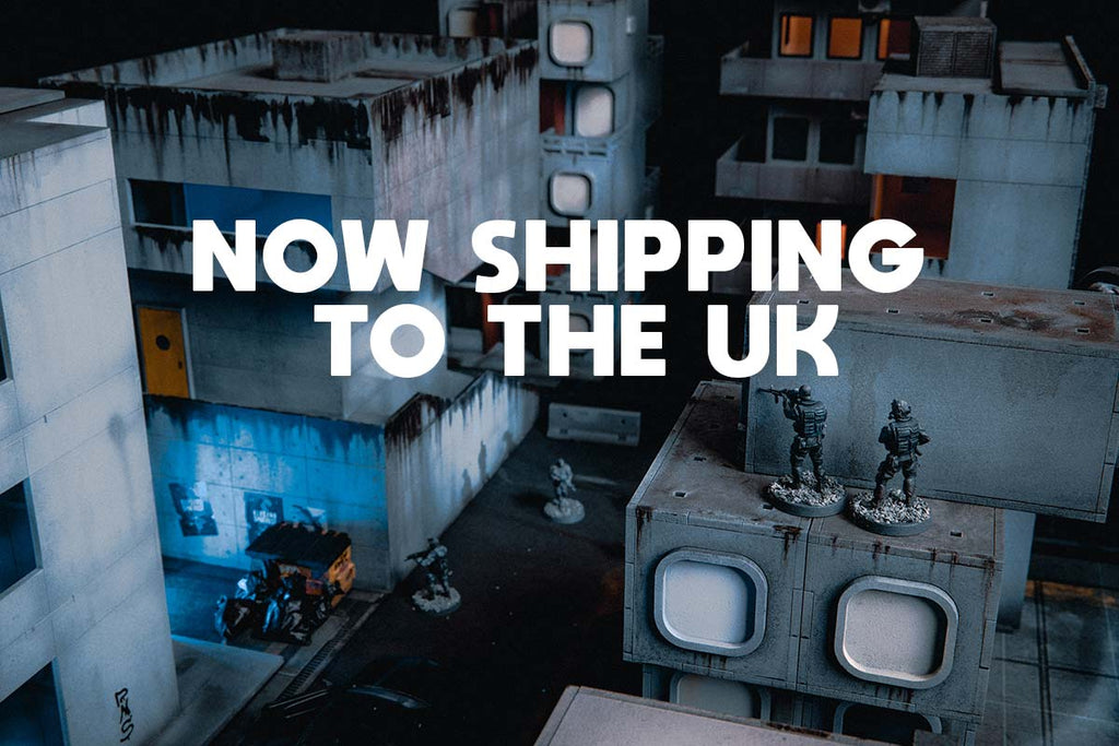 Brutalist Wargaming Terrain  Shipping to UK