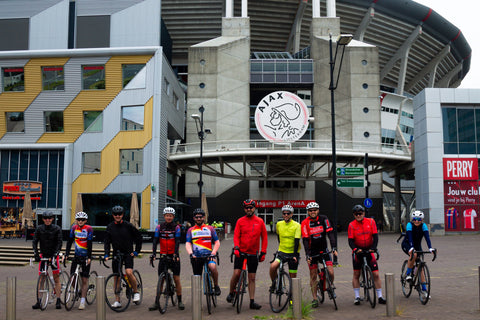 Rehook Koblenz Norwich Cycle Ride Ajax Stadium