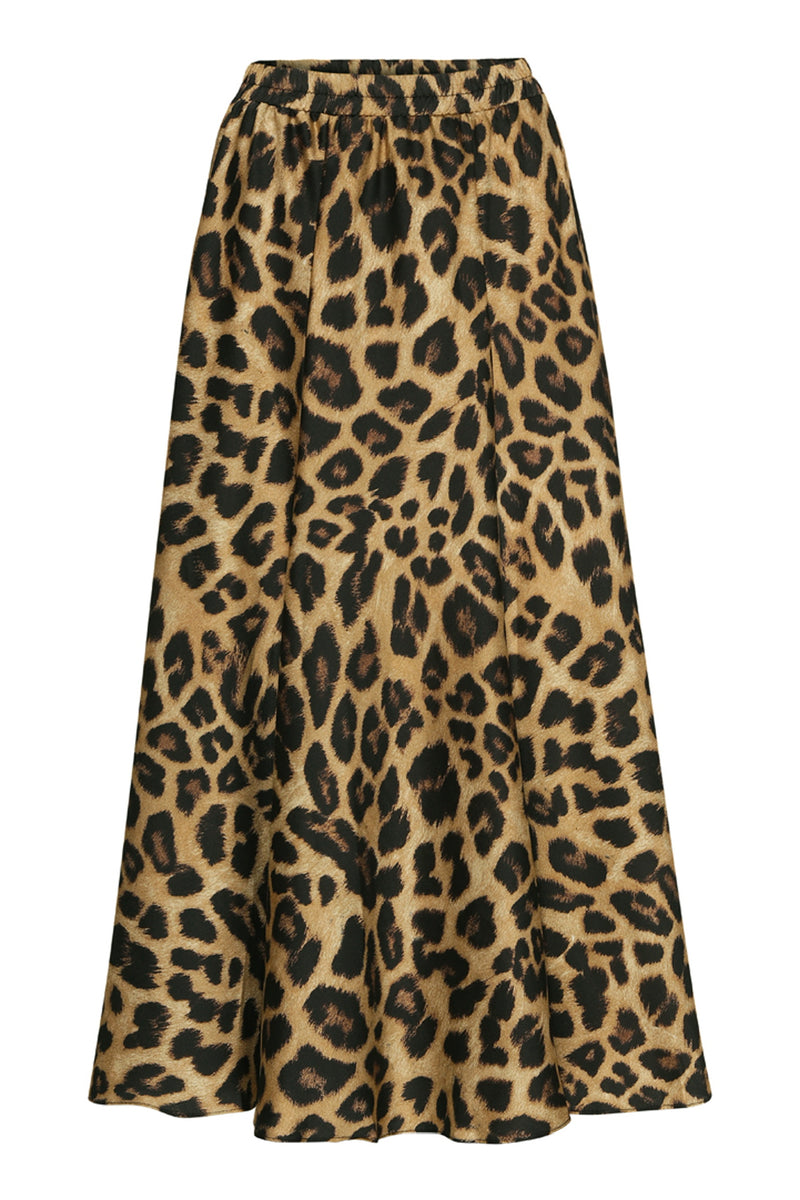 Paloma skirt - brown leopard – EMM Copenhagen