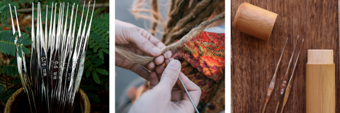 Crochet Hook Dreadlock Tool for Dread Maintenance Mountain Dreads