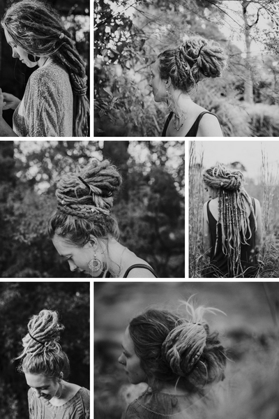 Dreadlock Bun Hairstyles Women