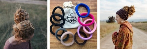 Hair Ties And Headbands for Locs and Dreadlocks - Non Damaging –